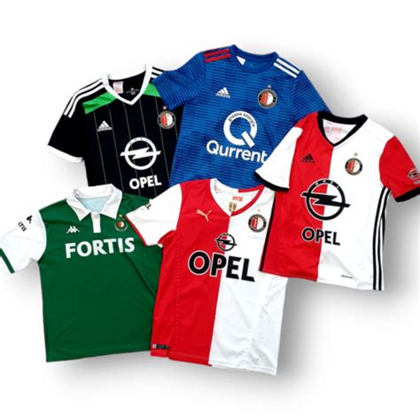 Wide range of football shirts from Feyenoord